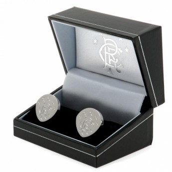 FC Rangers spinki mankietowe stainless steel formed cufflinks cr