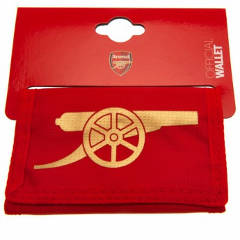 Arsenal portfel nylonowy Nylon wallet red