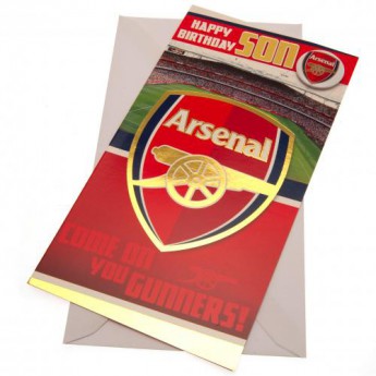 Arsenal życzenia Birthday Card Son
