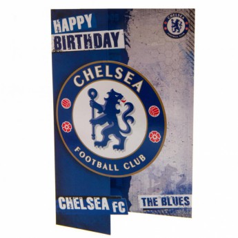 Chelsea życzenia Birthday Card The Blues