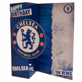 Chelsea życzenia Birthday Card The Blues