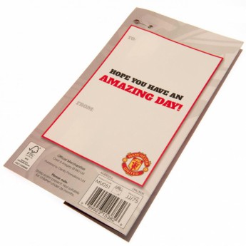 Manchester United życzenia Birthday Card Brother