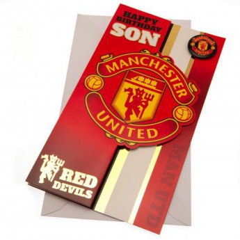 Manchester United życzenia Birthday Card Son