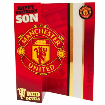 Manchester United życzenia Birthday Card Son