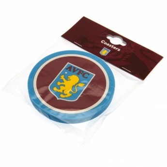 Aston Vila zestaw podkładek 2pk Coaster Set