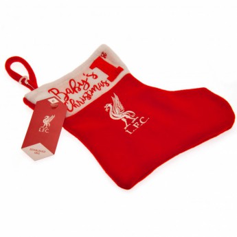 Liverpool skarpetka świąteczna fisrt christmas stocking