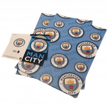 Manchester City papier podarunkowy 2 pcs Gift Wrap