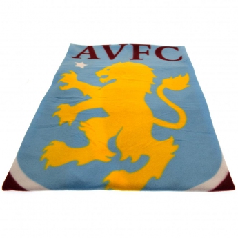 Aston Vila koc flis fleece blanket