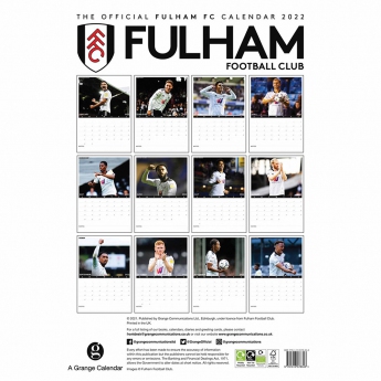 Fulham kalendarz 2022