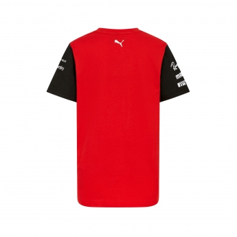 Ferrari koszulka dziecięca redblack F1 Team 2022