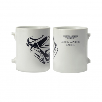 Aston Martin kubek team mug white