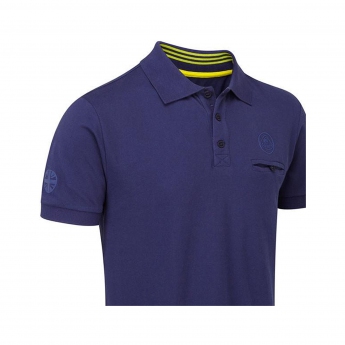 Lotus F1 Team męska koszulka polo logo polo shirt blue