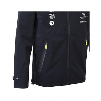 Aston Martin męska kurtka z kapturem team rain jacket navy blue