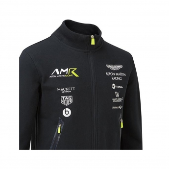 Aston Martin bluza męska team sweatshirt navy blue