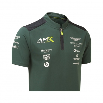 Aston Martin męska koszulka polo team polo shirt green