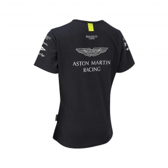 Aston Martin koszulka damska team t-shirt navy blue