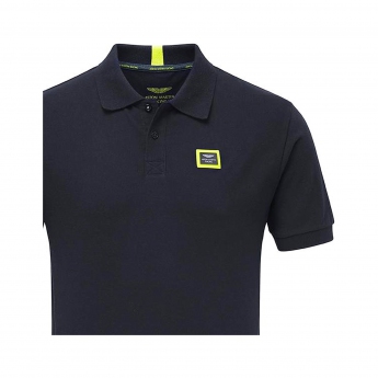 Aston Martin męska koszulka polo travel polo shirt navy blue