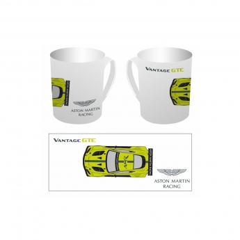 Aston Martin kubek car mug white