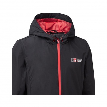 Toyota Gazoo Racing męska kurtka z kapturem rain jacket black