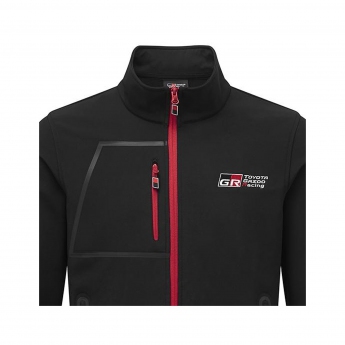 Toyota Gazoo Racing kurtka męska logo softshell black