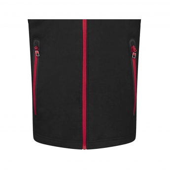 Toyota Gazoo Racing kurtka męska logo softshell black