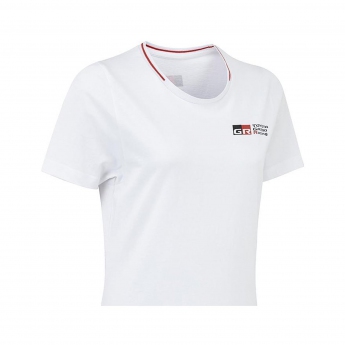 Toyota Gazoo Racing koszulka damska logo t-shirt white