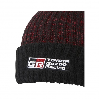 Toyota Gazoo Racing czapka zimowa logo winter cap black