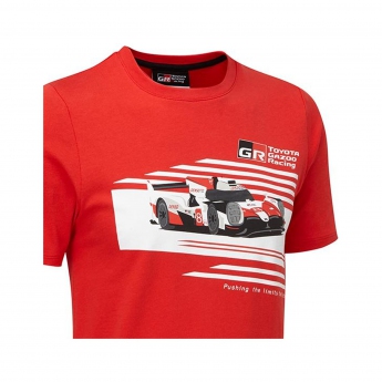 Toyota Gazoo Racing koszulka dziecięca kids car t-shirt red