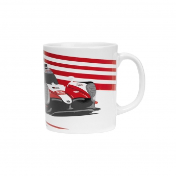 Toyota Gazoo Racing kubek car mug white