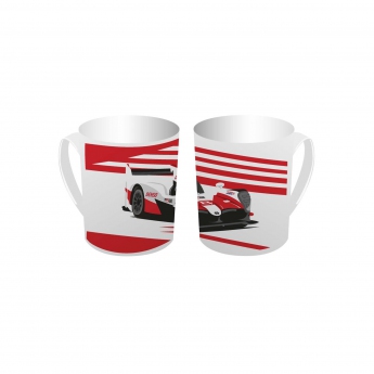 Toyota Gazoo Racing kubek car mug white