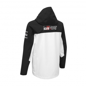 Toyota Gazoo Racing męska kurtka z kapturem wrt team rain jacket black