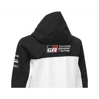 Toyota Gazoo Racing męska kurtka z kapturem wrt team rain jacket black