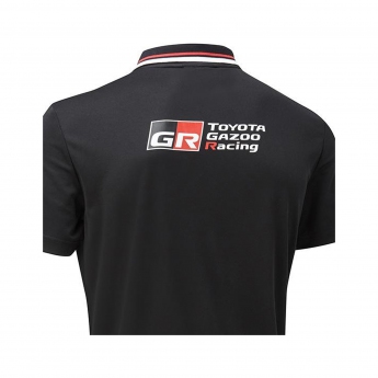 Toyota Gazoo Racing męska koszulka polo wrt mens team polo shirt black