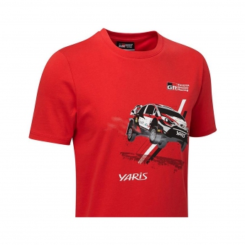 Toyota Gazoo Racing koszulka dziecięca wrt kids car Yaris red
