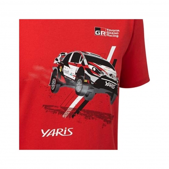 Toyota Gazoo Racing koszulka dziecięca wrt kids car Yaris red