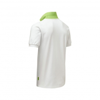 Lotus F1 Team męska koszulka polo logo polo shirt white