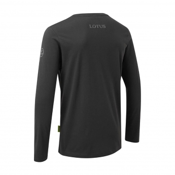Lotus F1 Team męska koszulka z długim rękawem logo longsleeve t-shirt grey