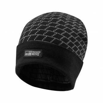Toyota Gazoo Racing czapka zimowa logo knitted hat black
