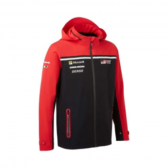 Toyota Gazoo Racing męska kurtka z kapturem wrt rain jacket black