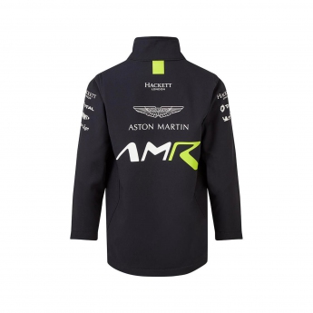 Aston Martin Dziecięca kurtka softshell navy blue F1 Team 2021