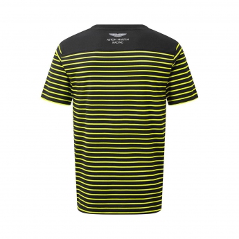 Aston Martin koszulka męska mens stripe t-shirt