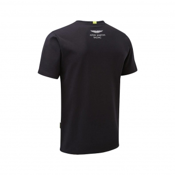 Aston Martin koszulka męska travel t-shirt navy blue