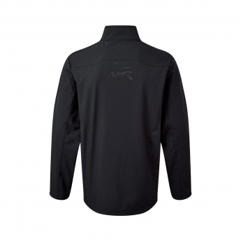 Aston Martin męska kurtka z kapturem travek softshell jacket navy blue