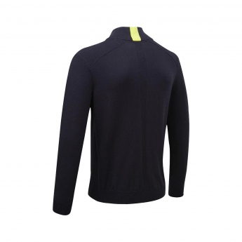 Aston Martin bluza męska travel sweatshirt navy blue