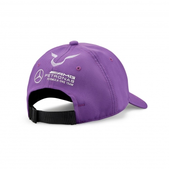 Mercedes AMG Petronas dziecięca czapka baseballowa Lewis Hamilton purple F1 Team 2022
