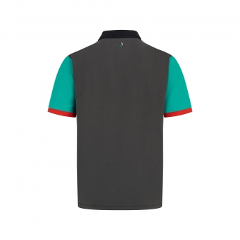 Mercedes AMG Petronas męska koszulka polo color block F1 Team 2022