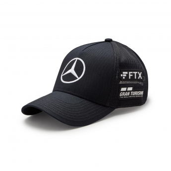 Mercedes AMG Petronas czapka baseballówka Lewis Hamilton trucker black F1 Team 2022