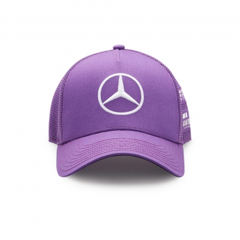 Mercedes AMG Petronas czapka baseballówka Lewis Hamilton trucker purple F1 Team 2022
