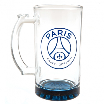 Paris Saint Germain szklanka Stein Glass Tankard