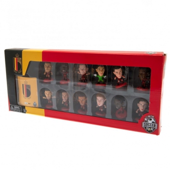 Reprezentacja piłki nożnej zestaw figurek Belgium SoccerStarz 12 Player Team Pack